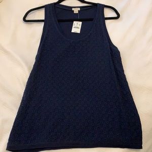JCrew Navy Tank Top